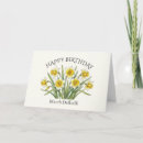 Search for daffodil birthday cards March