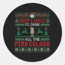 Search for pina colada stickers Drink