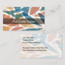 Search for artsy business cards Creative