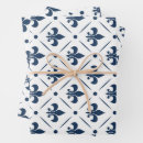 Search for fleur de lis wrapping paper Antique