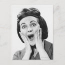 Search for human face postcards Looking at camera