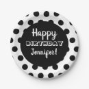 Search for black and white polka dot Girly