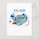 Search for map of iceland postcards Flag