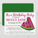Search for cookout birthday invitations Watermelon