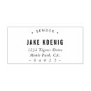 Search for return to sender rubber stamps Modern