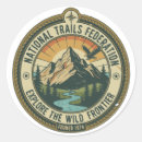 Search for vintage national park stickers Hiking