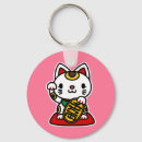 Search for maneki neko key rings Cat