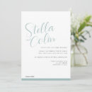 Search for seafoam wedding invitations Trendy