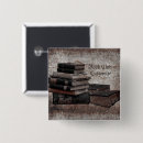 Search for book lover badges Vintage
