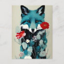 Search for flower fox postcards Nature