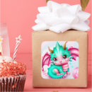 Search for pink dragon stickers Kawaii