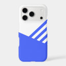 Search for blue and white lines iphone cases Geometric