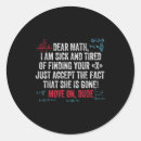Search for math quote stickers Cool