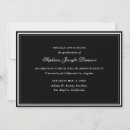 Search for school formal invitations Black