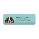 Search for springer spaniel return address labels Puppy