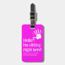 Search for funny luggage tags text