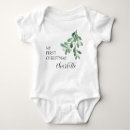 Search for my first christmas baby bodysuits Watercolor