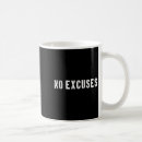Search for no excuses mugs Craft