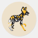 Search for hunting dog stickers African wild dog
