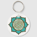 Search for sacred geometry key rings Fleur de vie