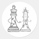 Search for white chess stickers King