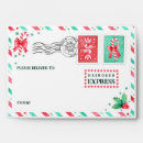 Search for north pole envelopes Candy cane