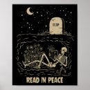 Search for cat reading book posters Black and white