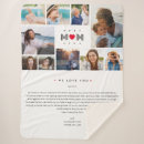 Search for mothers day blankets Mother's day photo collage