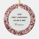 Search for rose gold christmas decor Newlywed