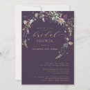 Search for plum bridal shower invitations Modern