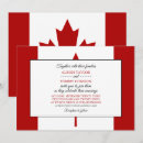 Search for canadian invitations Maple leaf