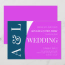 Search for modern geometric wedding invitations Colourful