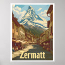 Search for zermatt posters Vintage