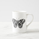 Search for black and white butterfly mugs Nature