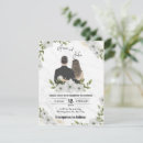 Search for husband 4x5 invitations Couple