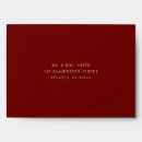 Search for invitations wedding envelopes Burgundy