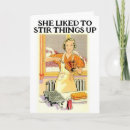 Search for funny kitchen cards Vintage