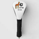 Search for giraffes golf head covers Green