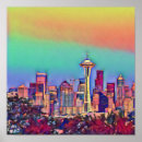 Search for space needle posters Skyline