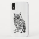 Search for white owl iphone cases Black