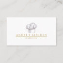 Search for culinary business cards Catering