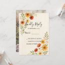 Search for flower rsvp invitations Elegant