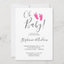 Search for trendy baby girl shower invitations Watercolor