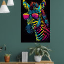 Search for rainbow zebra art Animal