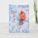 Search for cute cardinal cards Winter