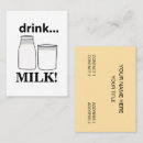 Search for milk business cards Lactose