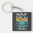 Search for save trees key rings Nature lover