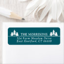 Search for rustic tree wedding return address labels Pine trees