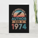 Search for writers birthday cards Books