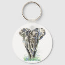 Search for african animal key rings Watercolor